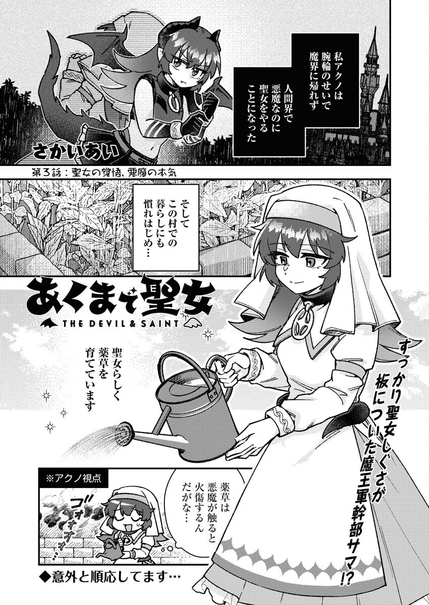 Akumade Seijo - Chapter 3 - Page 1