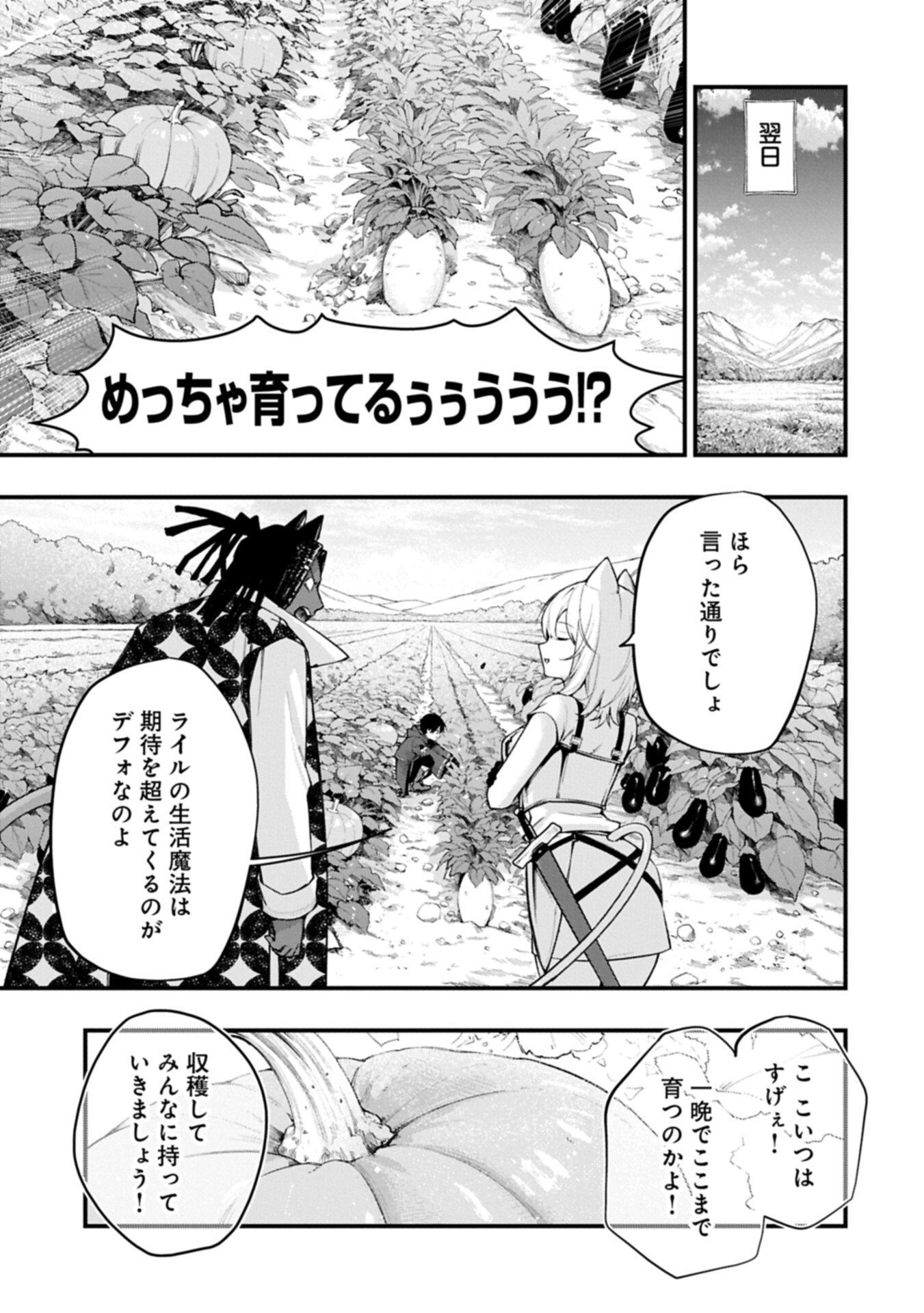 Tsukaenai to Oidasareta Seikatsu Mahoutsukai, Mugen no Maryoku de Seikatsu musou - Chapter 7.2 - Page 13