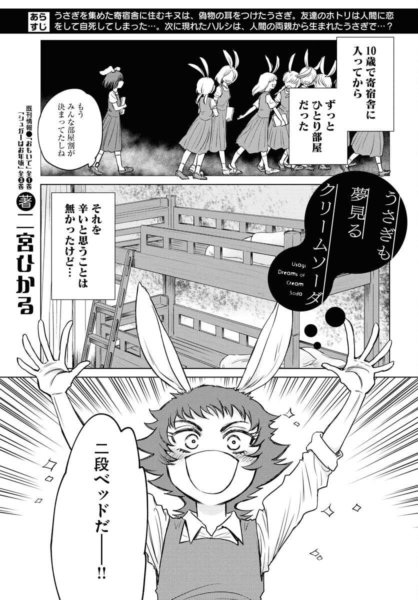 Usagi mo Yumemiru Cream Soda - Chapter 4 - Page 1