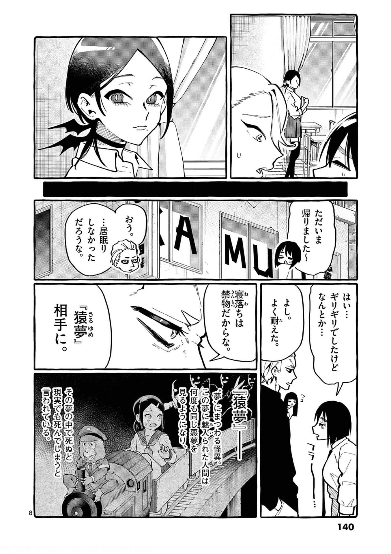 Ushiro no Shoumen Kamui-san - Chapter 27 - Page 8