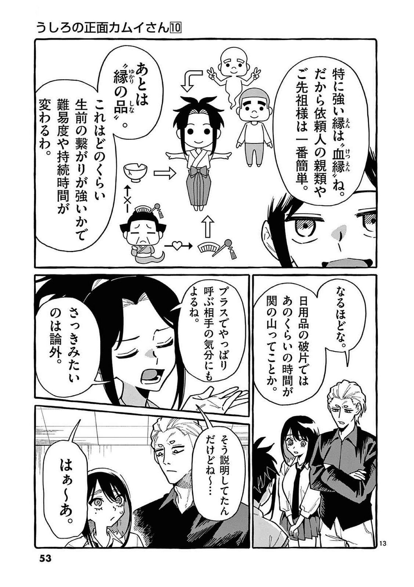 Ushiro no Shoumen Kamui-san - Chapter 92 - Page 13