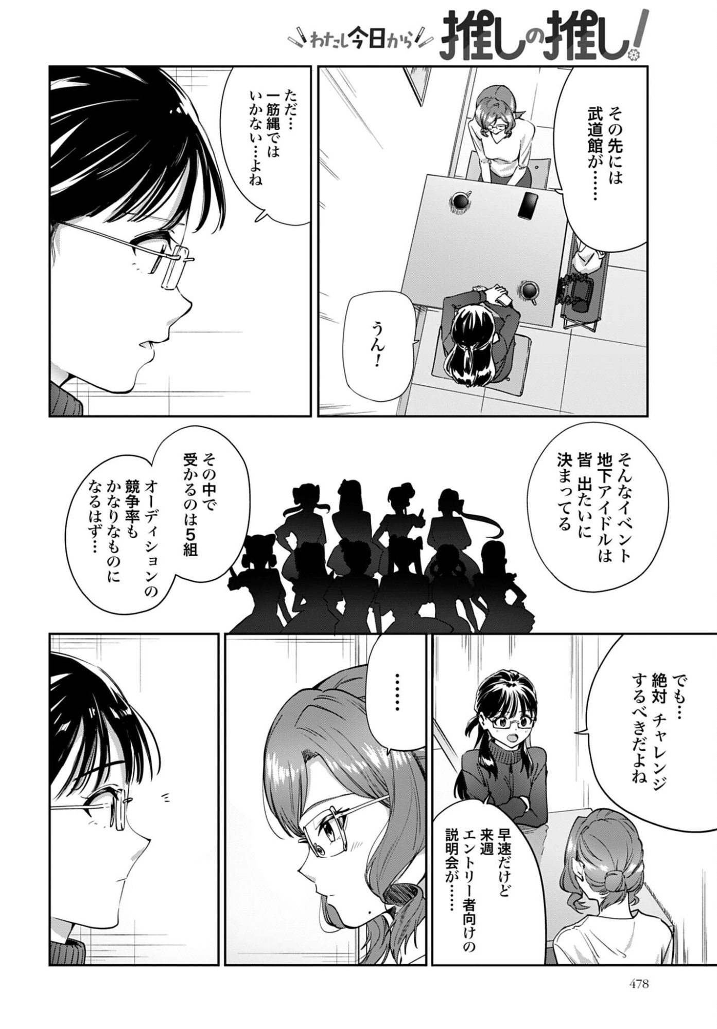 Watashi Kyou kara Oshi no Oshi - Chapter 12 - Page 4