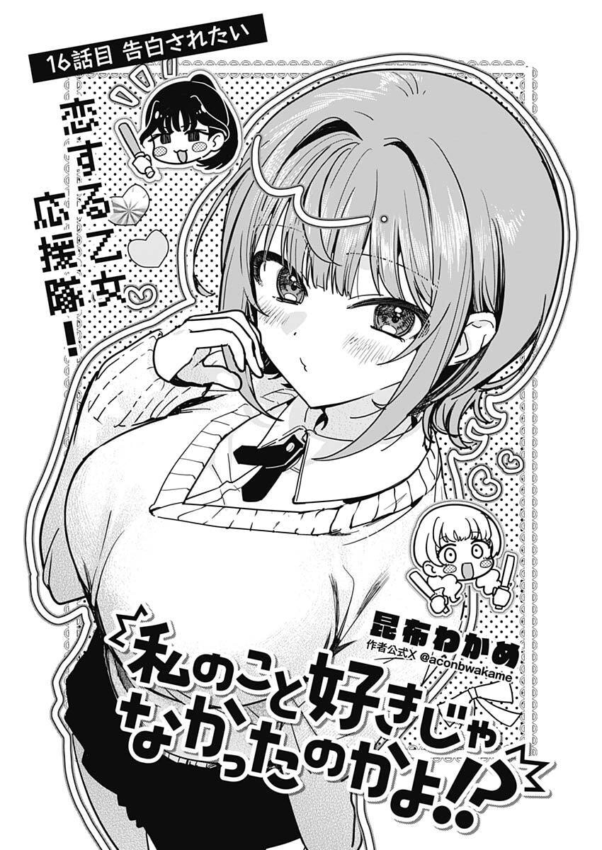 Watashi no Koto Suki ja Nakatta no ka yo!? - Chapter 16 - Page 3