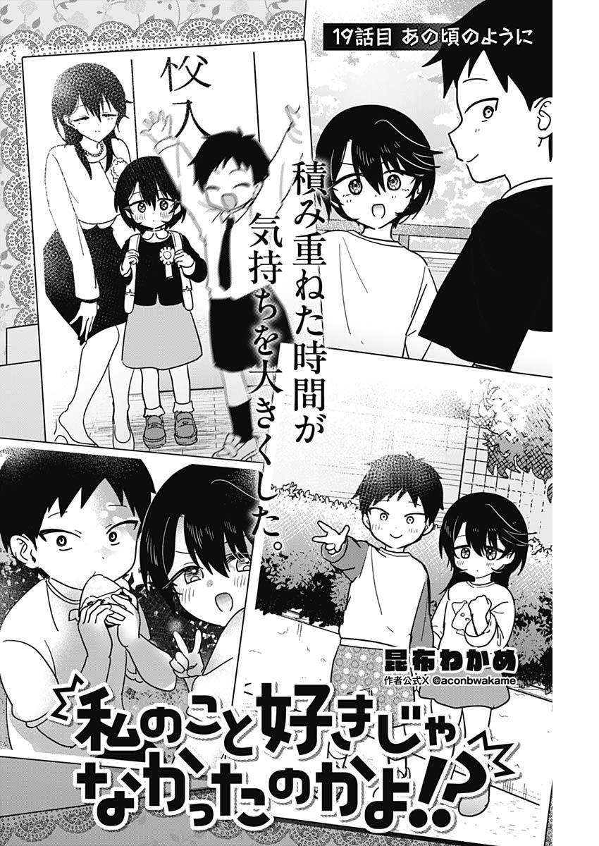 Watashi no Koto Suki ja Nakatta no ka yo!? - Chapter 19 - Page 2