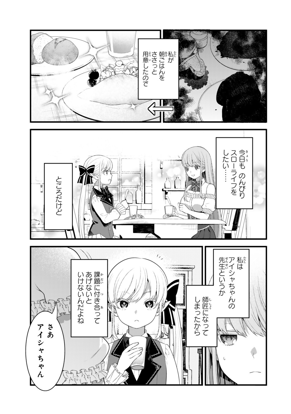 Watashi no Mahou wa Zettai ni Atarun desu - Chapter 6.1 - Page 1